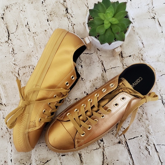 mens gold converse